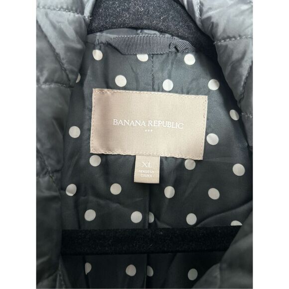 Banana Republic quilted field jacket size XL 9-15 - Picture 2 of 3